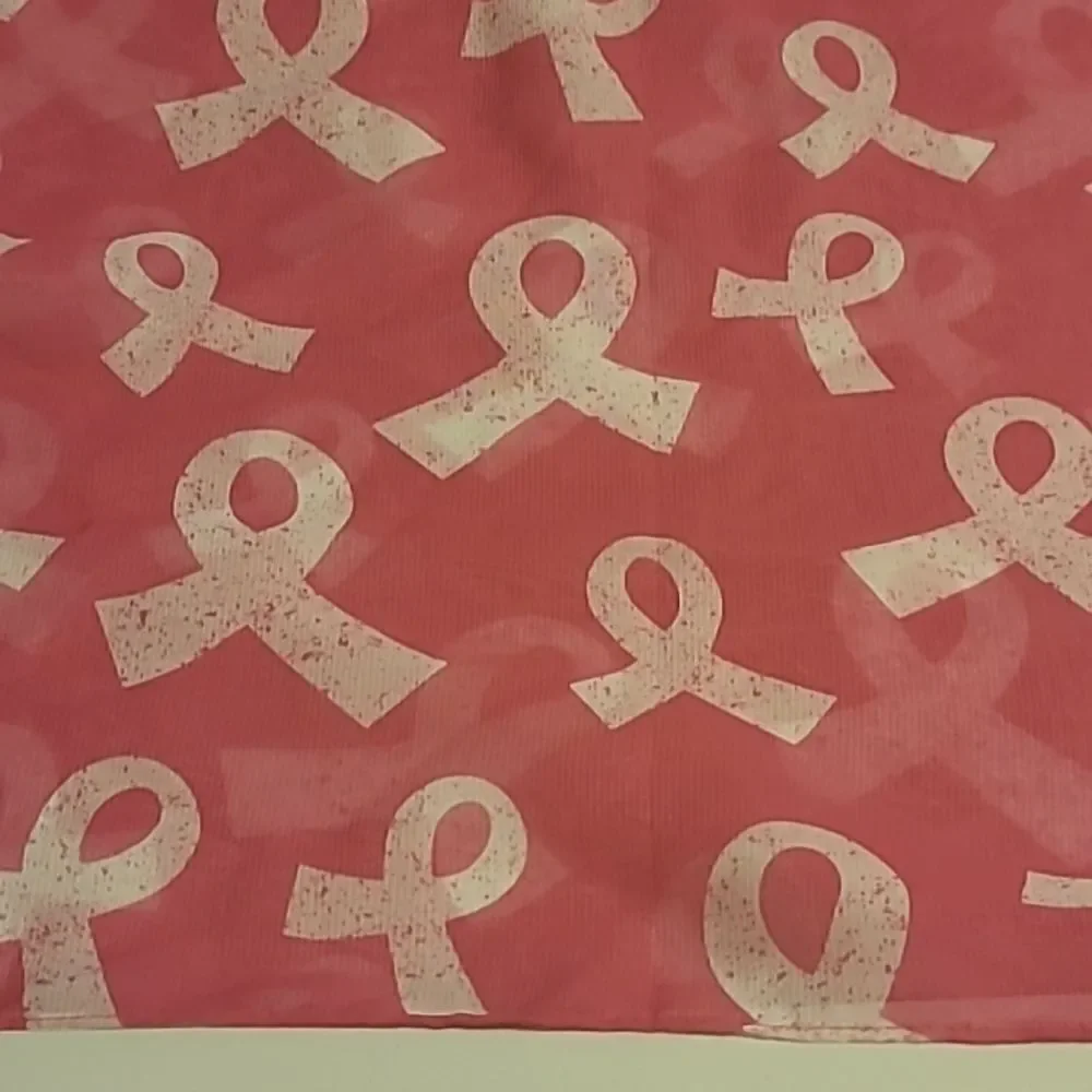 Pink Ribbon Scarf